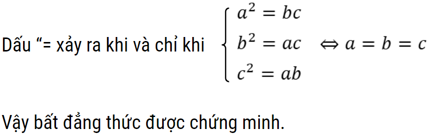 bài 3 giải 3 bất đẳng thức côsi lớp 9