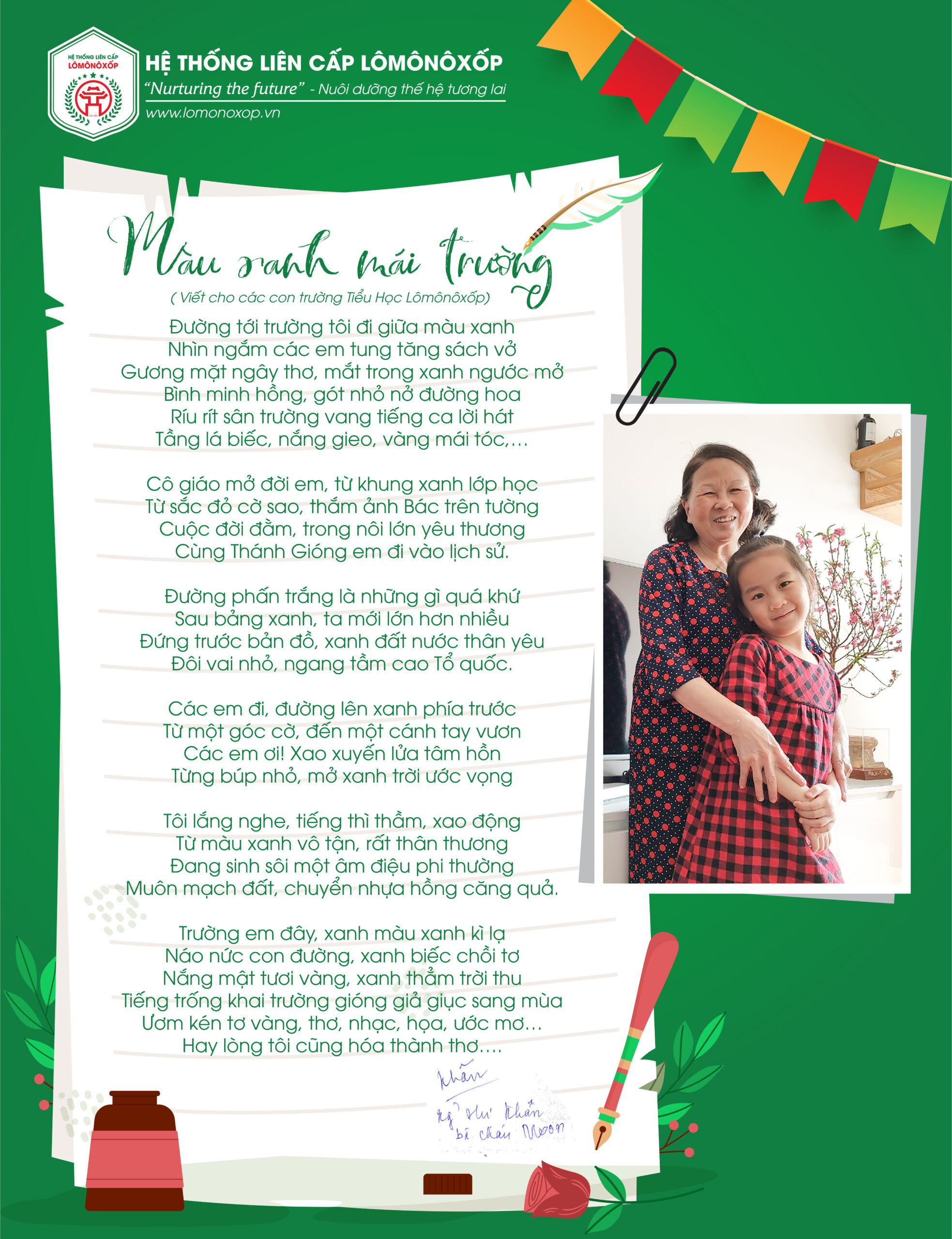 Nurturing the future - Nuôi dưỡng thế hệ tương lai