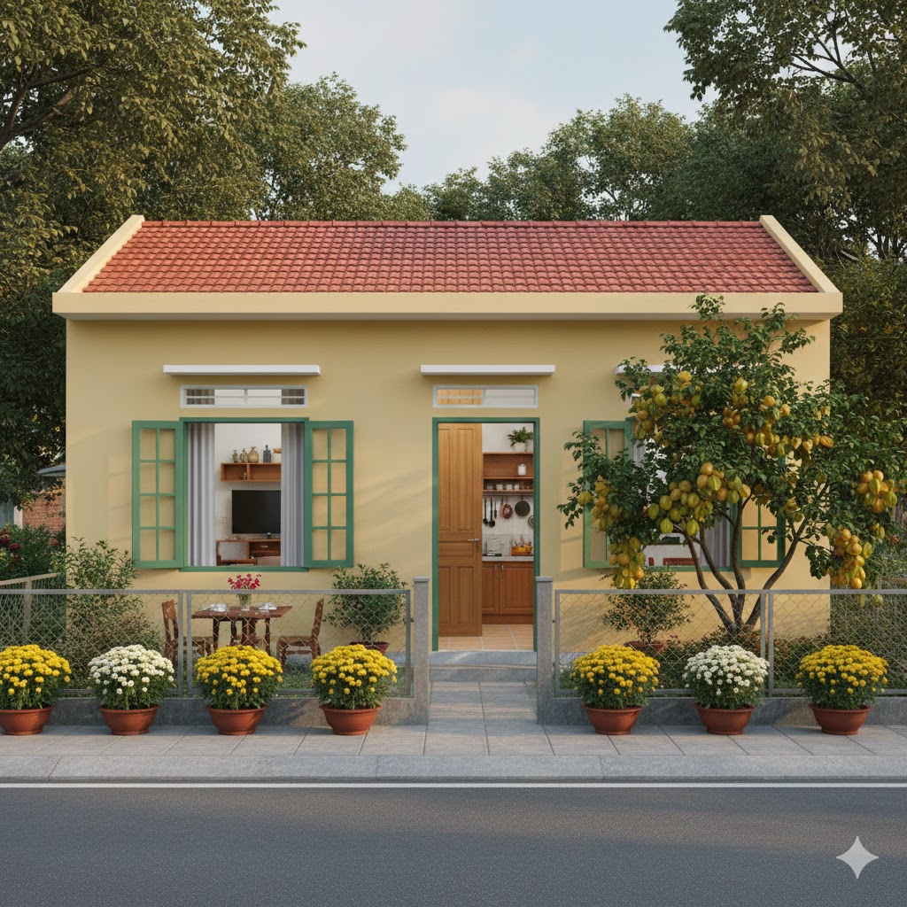 Ngôi nhà phố truyền thống