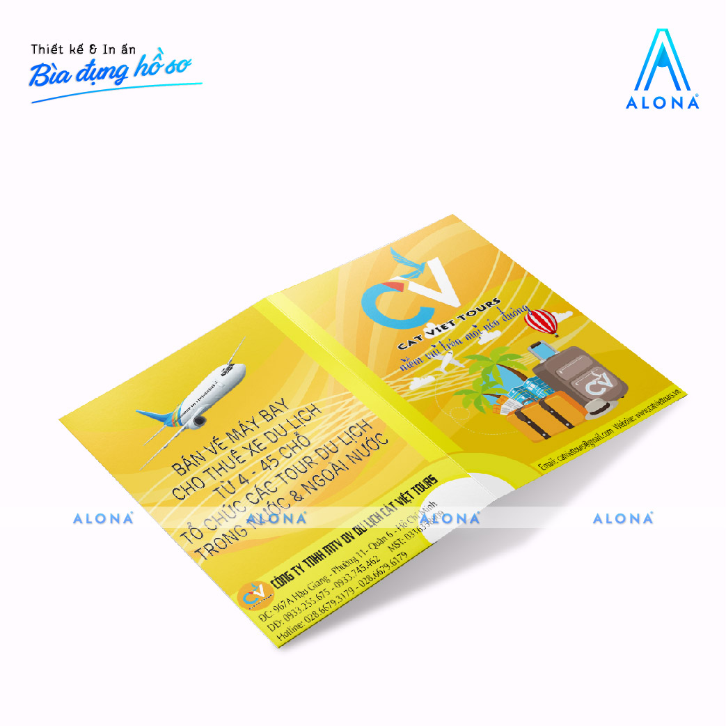 Những lưu ý khi in bìa đựng hồ sơ bằng giấy