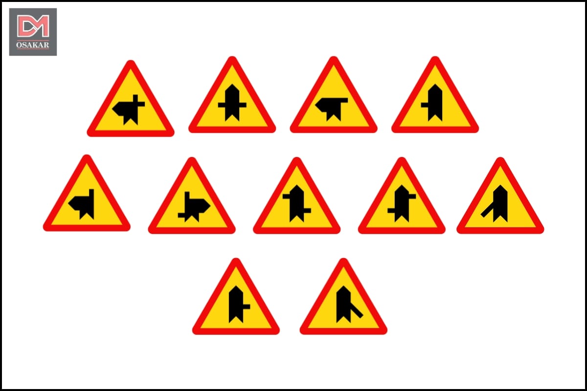 Biển báo giao nhau với đường không ưu tiên là gì?