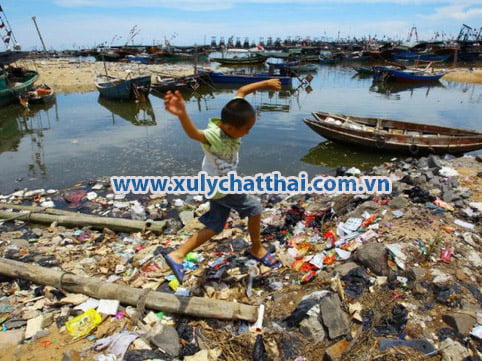 hoạt động con người gây ô nhiễm biển