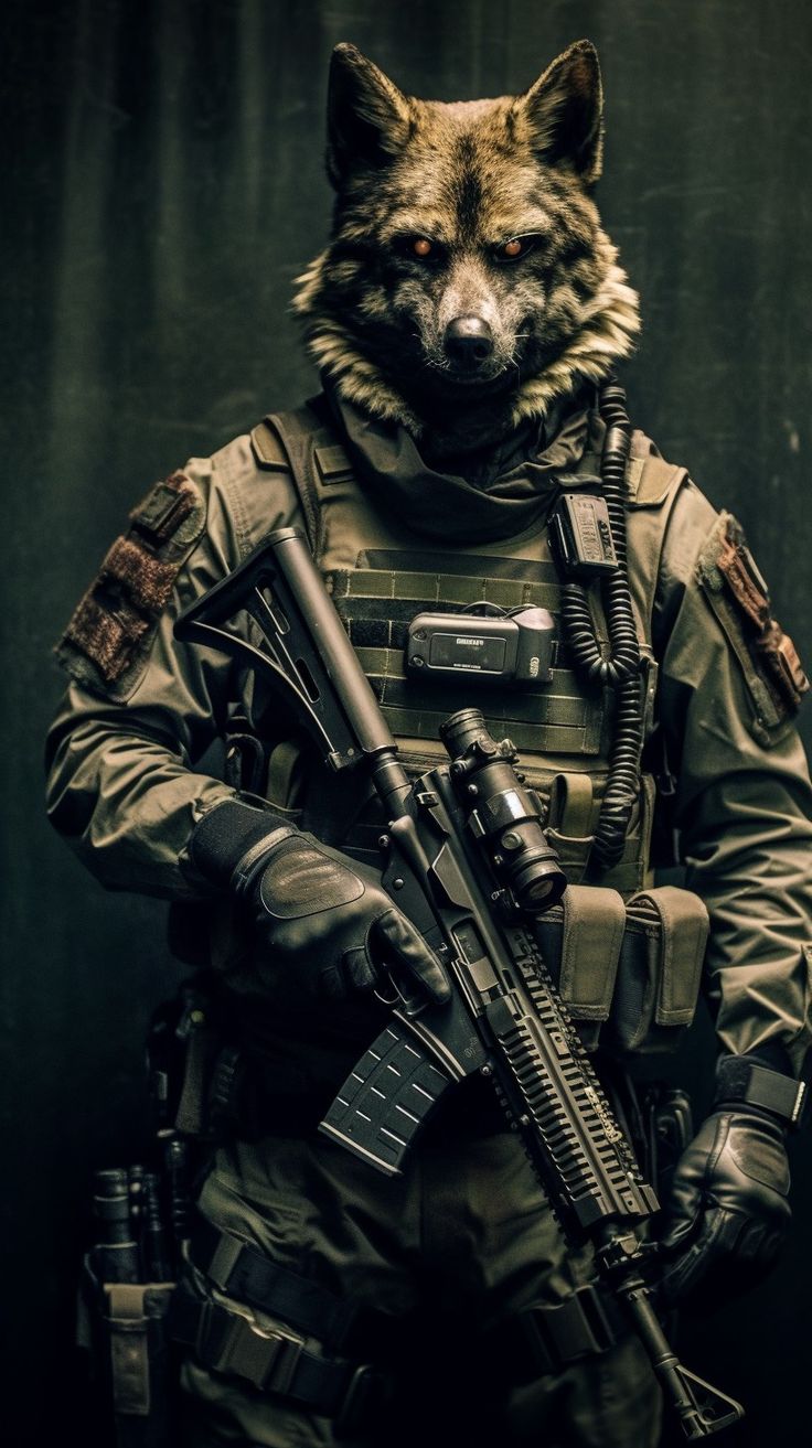 Hình nền 12 con giáp du kích, đánh trận cực ngầu