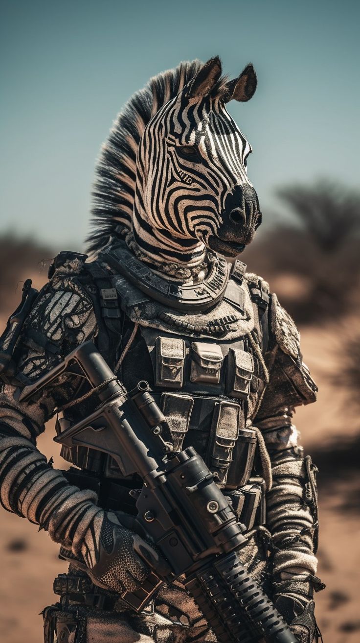 Hình nền 12 con giáp du kích, đánh trận cực ngầu tuổi dần