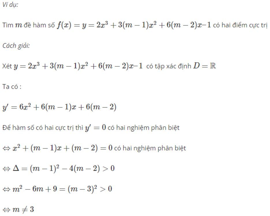 cac dang bai cuc tri