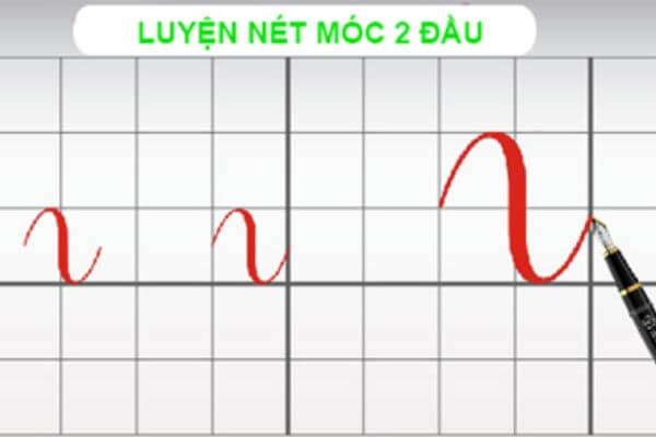 Cách viết nét móc