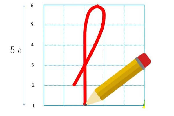 Cách viết nét khuyết