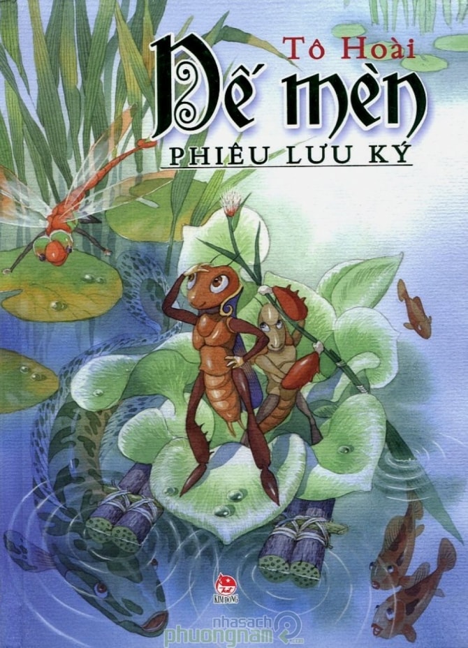 Bìa sách “Dế Mèn phiêu lưu ký”.