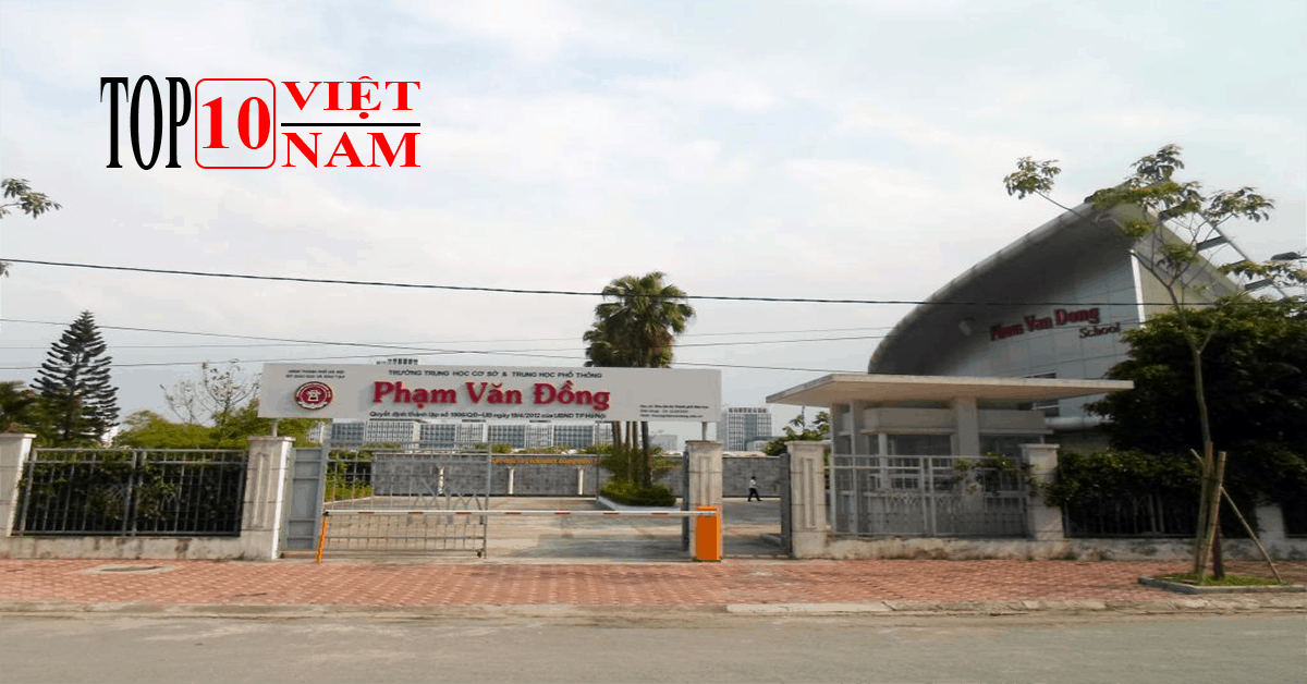 Trường trung học phổ thông Phạm Văn Đồng tại nha trang