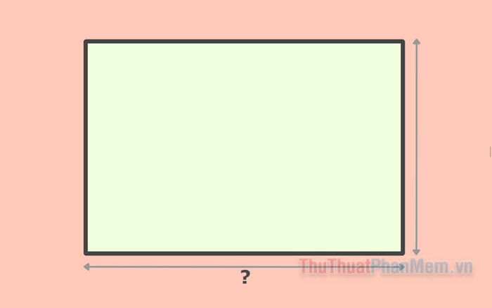 cach tinh chieu dai hinh chu nhat