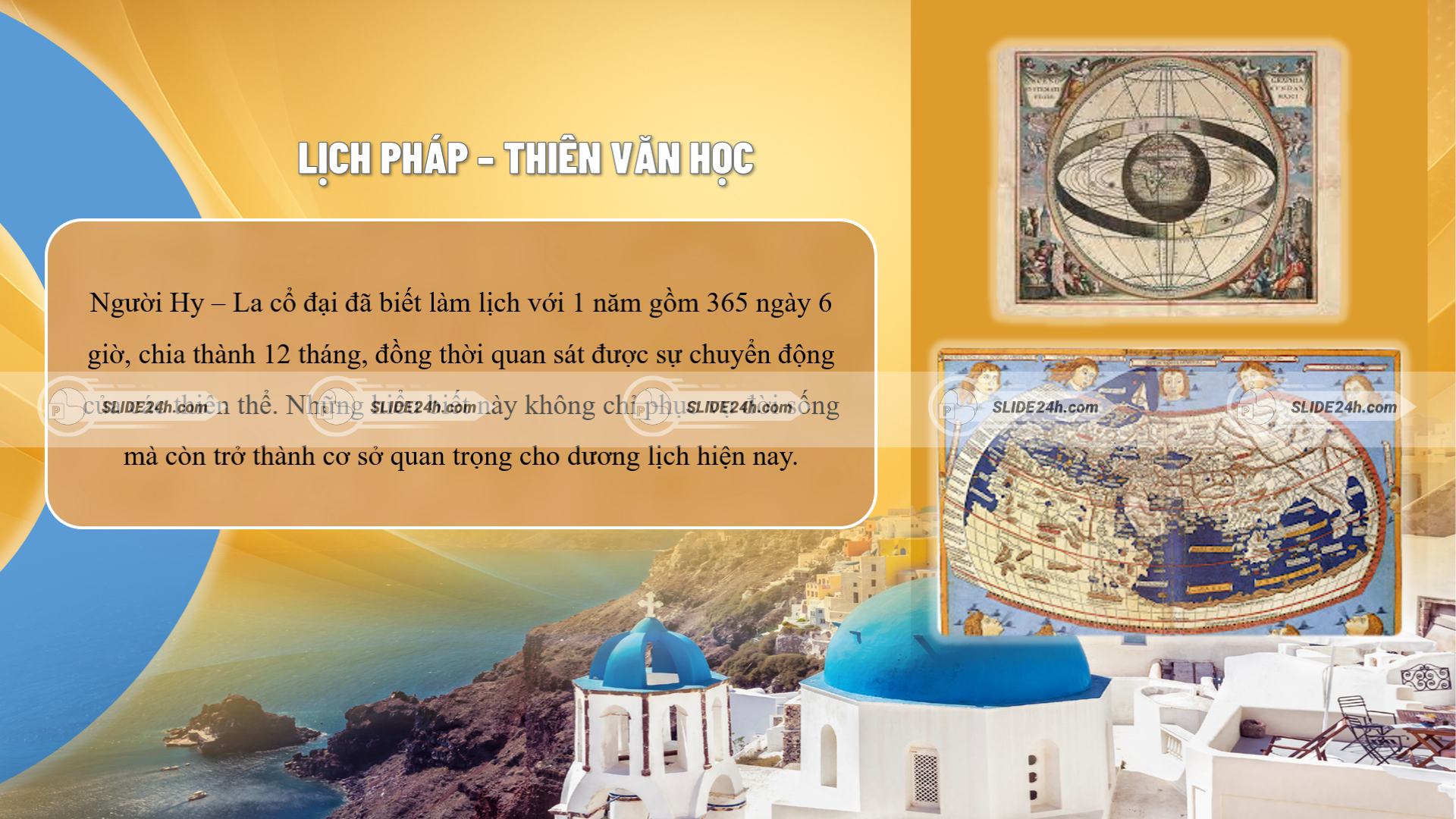 lịch pháp và thiên văn học hy la cổ đại với năm 365 ngày