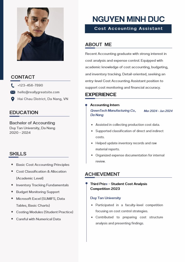 Mẫu CV kế toán tiếng Anh - image 4