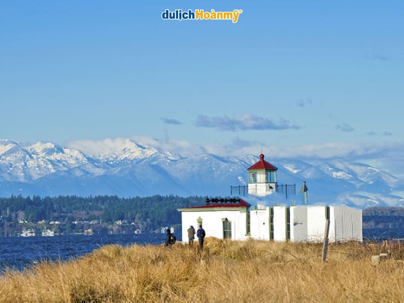 Ngọn hải đăng ở công viên Discovery Seattle