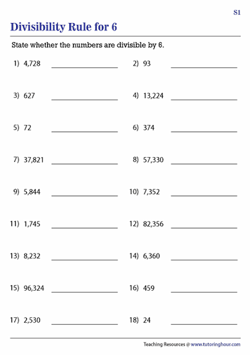 Bài tập dấu hiệu chia hết cho 6. (Ảnh: Internet)