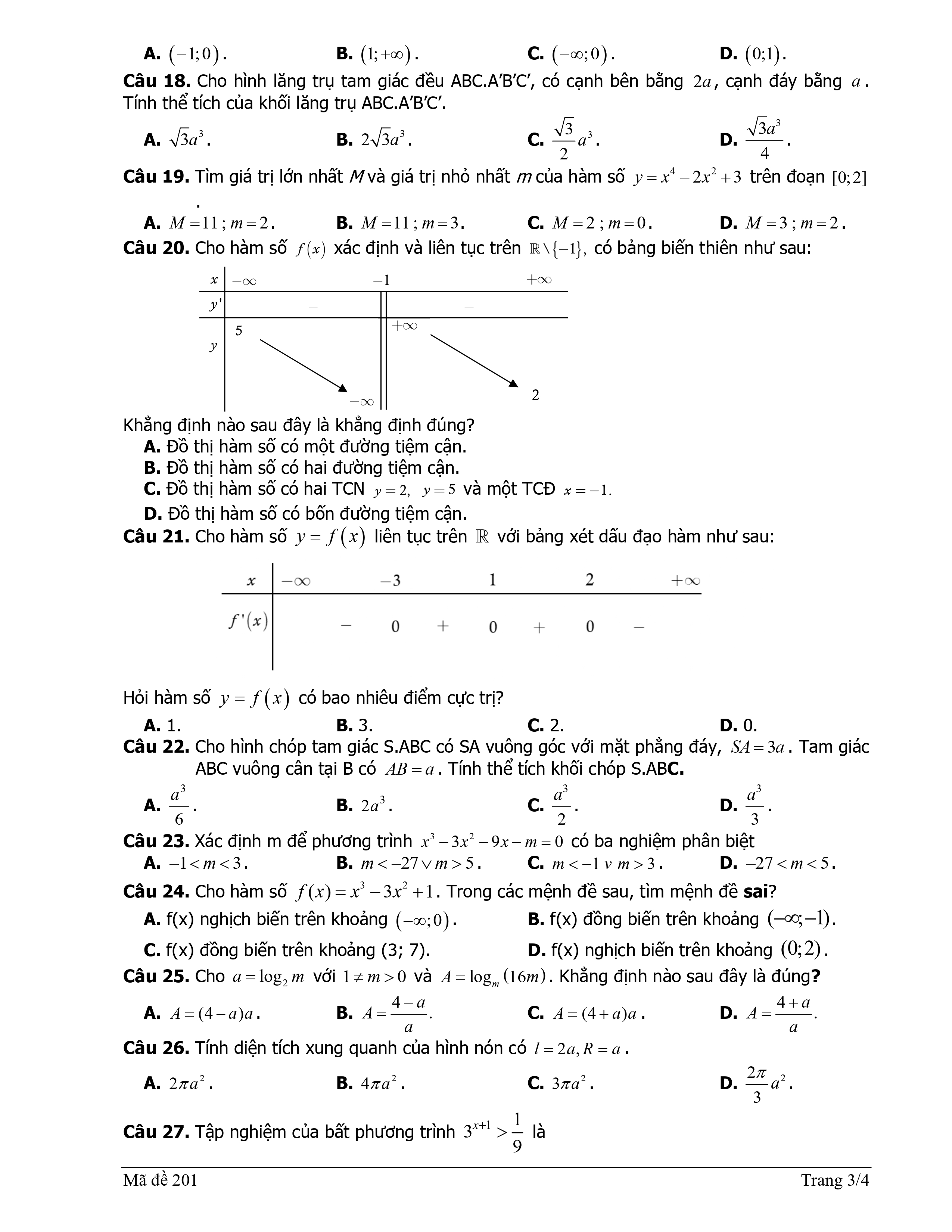 de thi hk1 toan 12 co dap an chi tiet 2