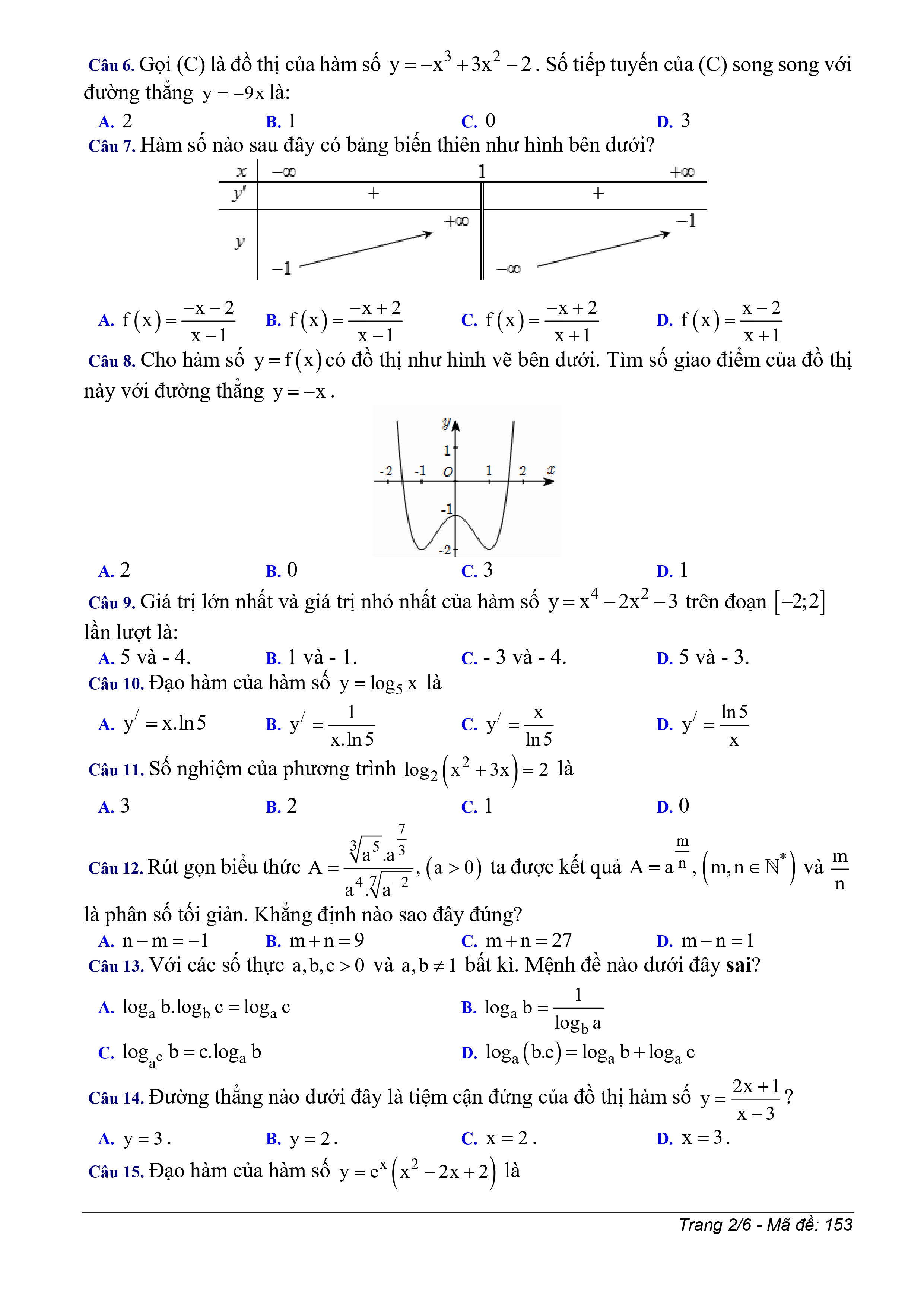 large 2^{x^{2}-4x+2}=2^{2}Leftrightarrow x^{2}-4x+2=2Leftrightarrow x^{2}-4x=0