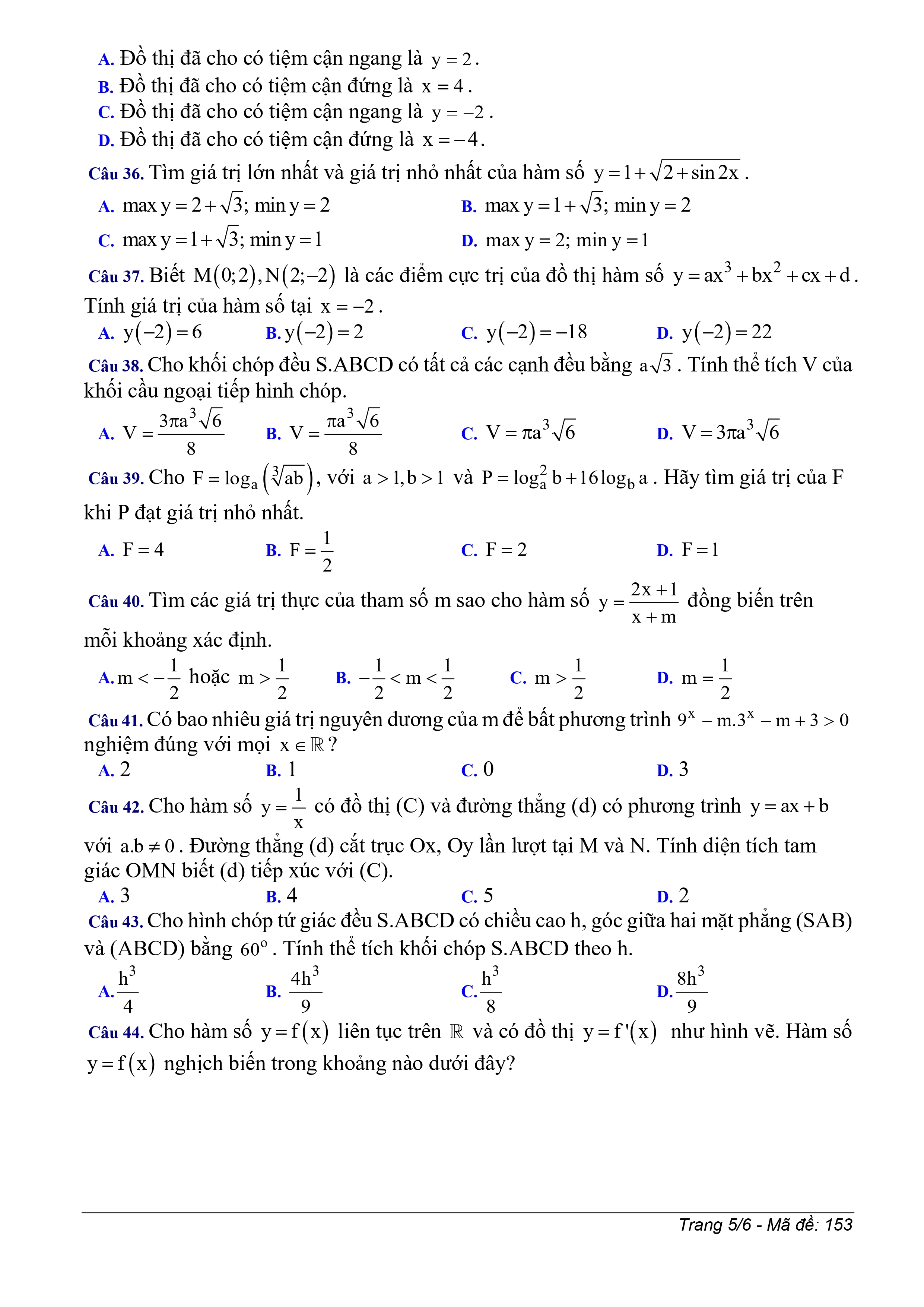 large Leftrightarrow x^{2}+1leq 3x + 5Leftrightarrow x^{2}-3x-4leq 0Leftrightarrow -1leq xleq 4