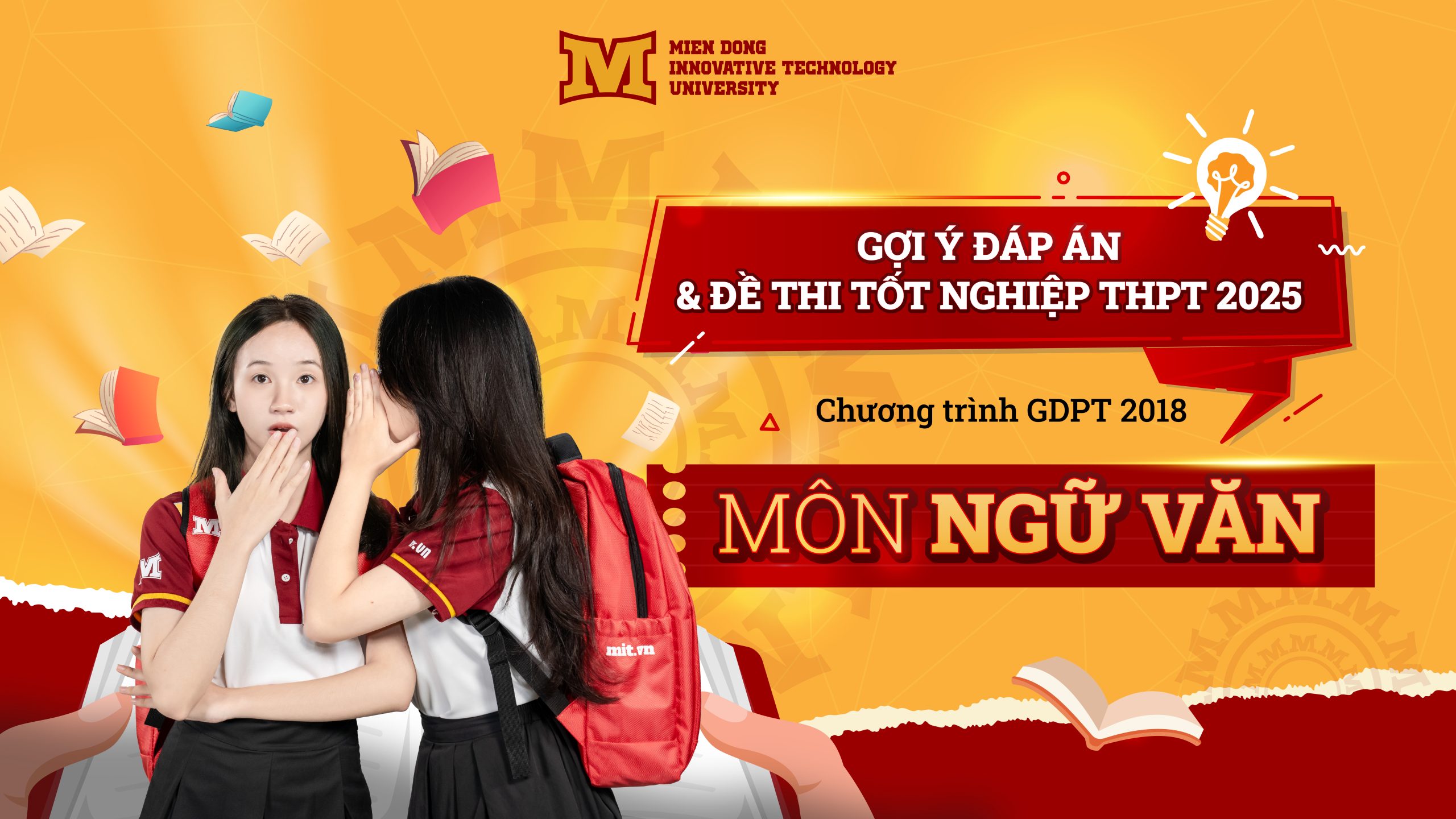 Đáp án và đề thi chính thức môn Ngữ Văn kỳ thi Tốt nghiệp THPT năm 2025