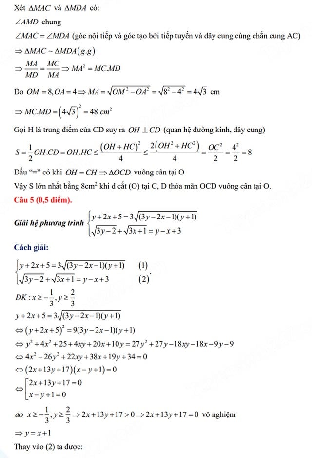 de thi tuyen sinh lop 10 mon toan hau giang 3