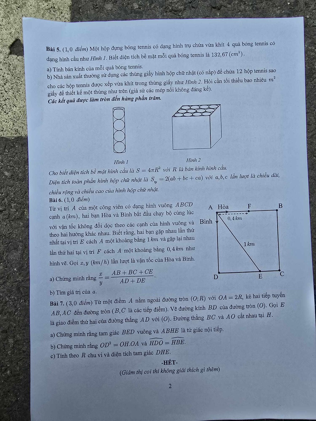 Đề thi và đáp án môn toán thi vào lớp 10 TPHCM 2025 cập nhật nhanh nhất - 10