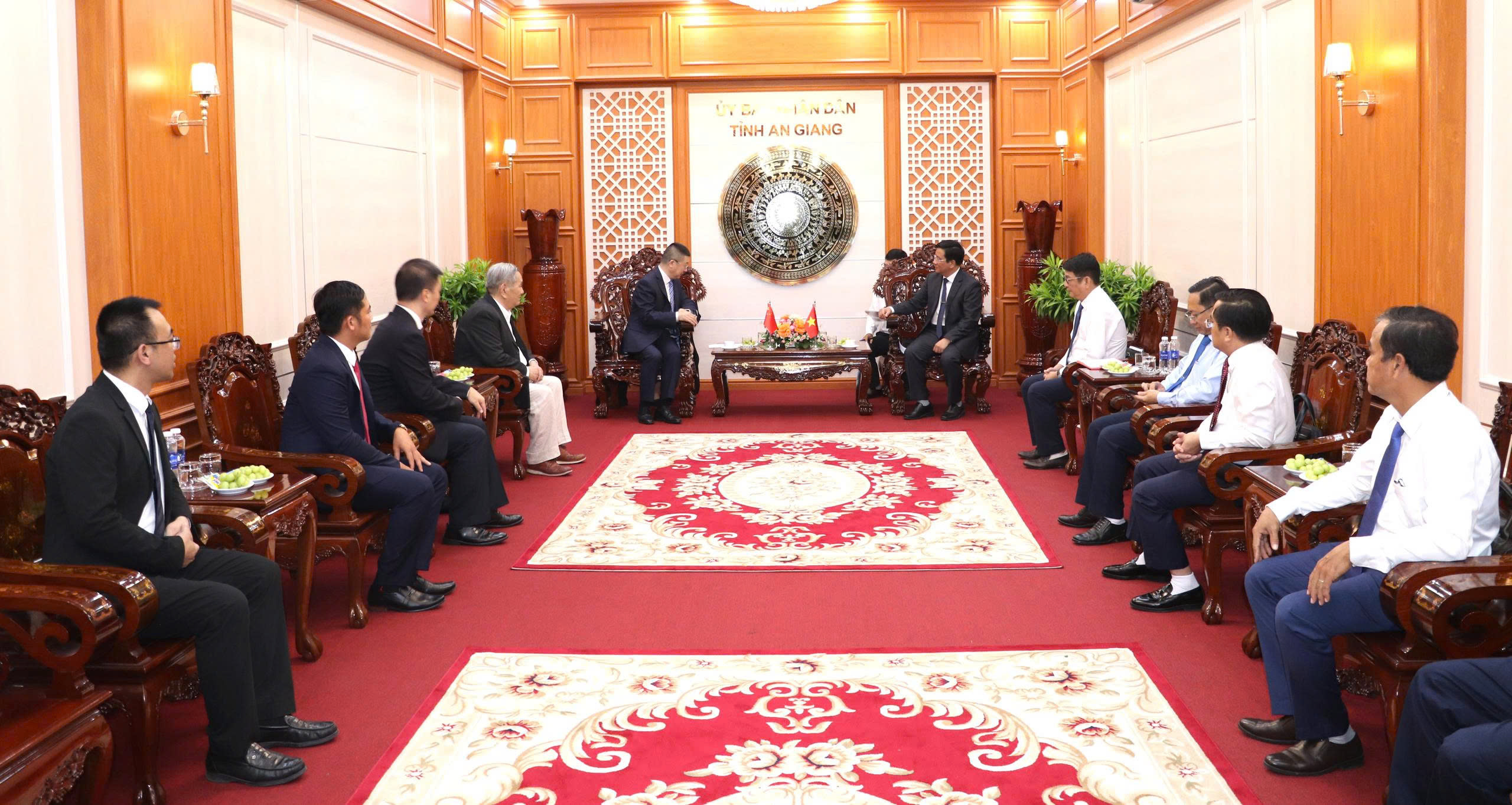 Tăng cường kết nối, mở rộng hợp tác giữa An Giang và đối tác Trung Quốc | Cổng thông tin điện tử tỉnh An Giang