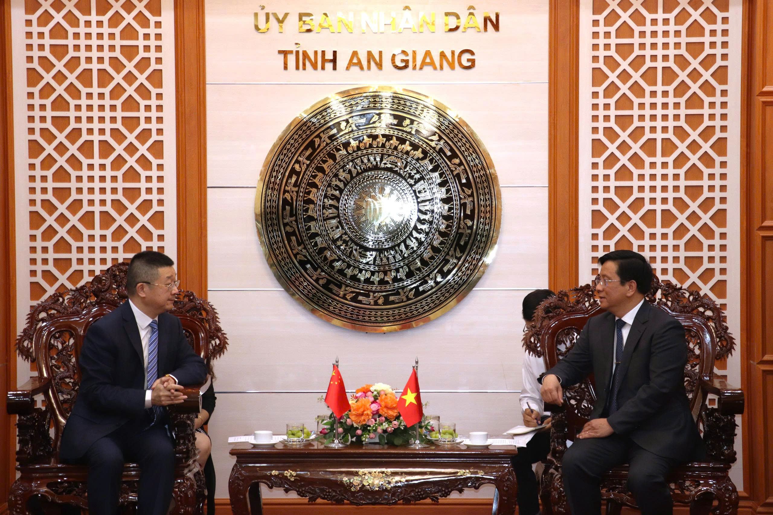 Tăng cường kết nối, mở rộng hợp tác giữa An Giang và đối tác Trung Quốc | Cổng thông tin điện tử tỉnh An Giang