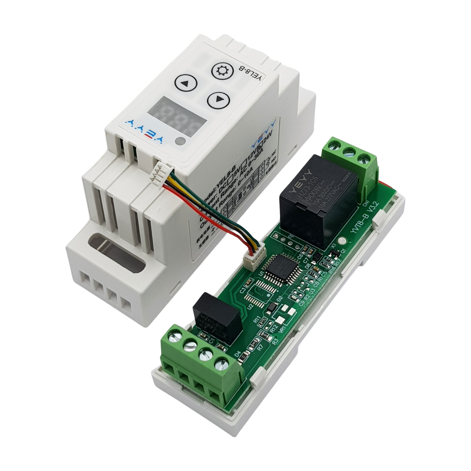 Module đóng cắt dòng xoay chiều 0-30A YEL8-B ngõ ra Relay