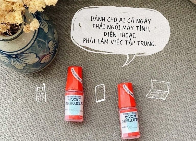 Hướng dẫn sử dụng thuốc nhỏ mắt Sancoba