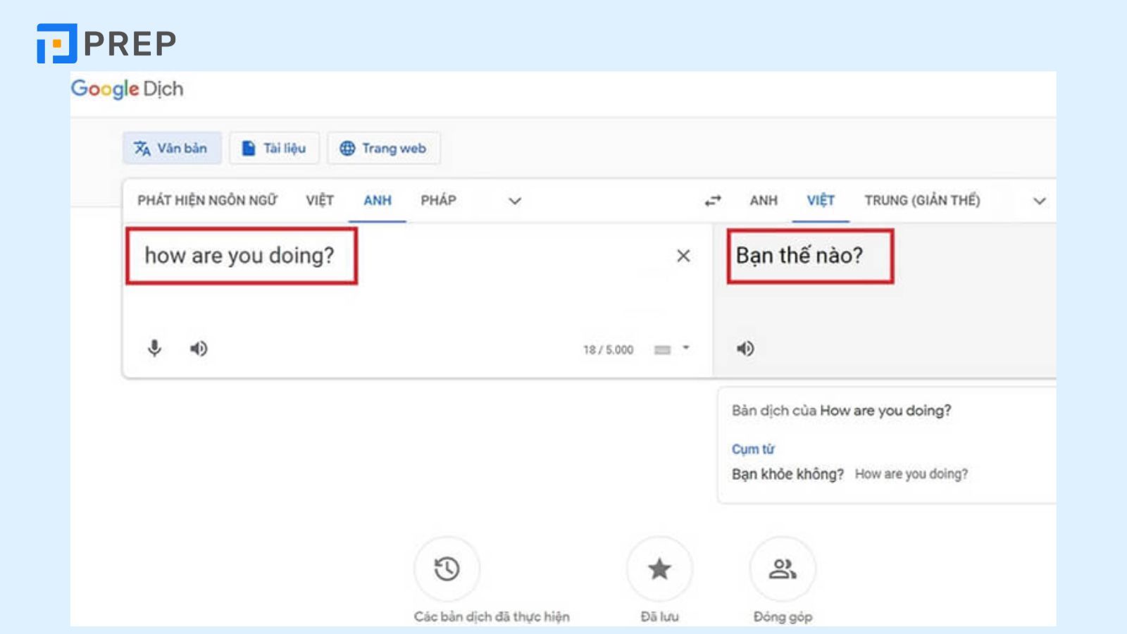 Cách dùng Google Dịch để đánh trọng âm tiếng Anh trên máy tính