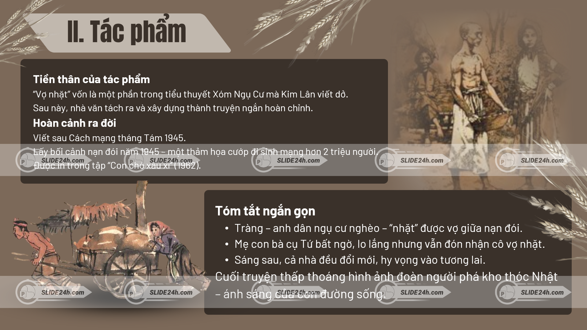 Tổng quan về tác phẩm Vợ nhặt