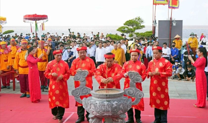 Hình ảnh Giỗ tổ hào hùng, ấn tượng nhất