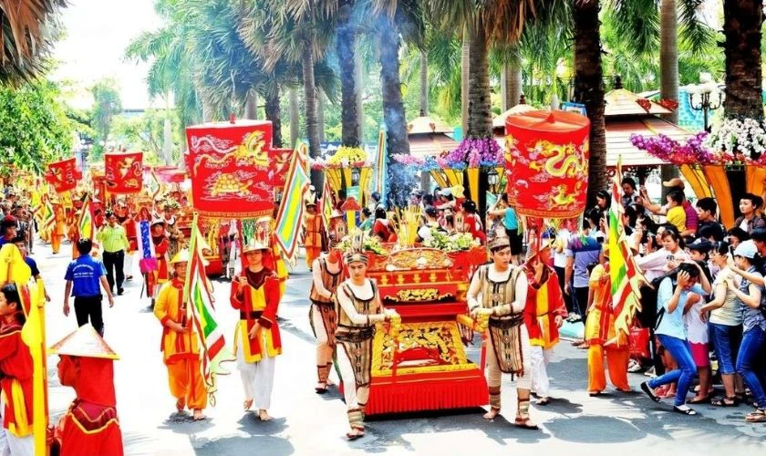 Hình ảnh Giỗ tổ Hùng Vương hào hùng