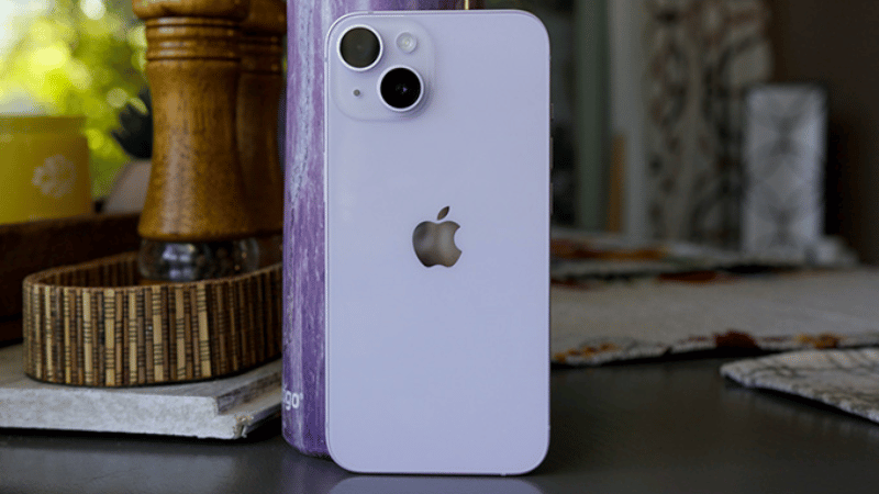 iPhone 14 màu Tím nhạt