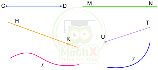 mathx đường thẳng đường cong dạng toán kể tên đường thẳng đường cong trong hình ví dụ