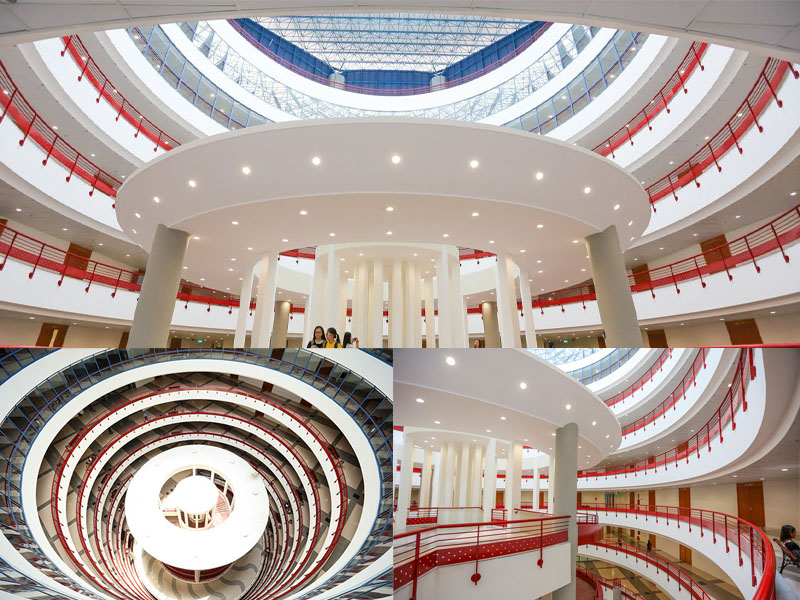 giảng đường a đại học kinh tế quốc dân