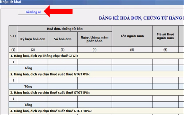 Đường dẫn file kê khai
