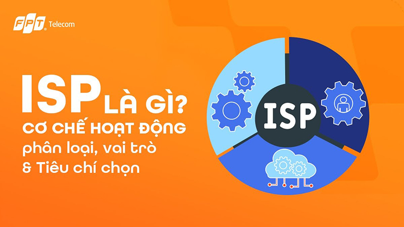 ISP là gì? Cơ chế hoạt động, phân loại, vai trò & Tiêu chí chọn