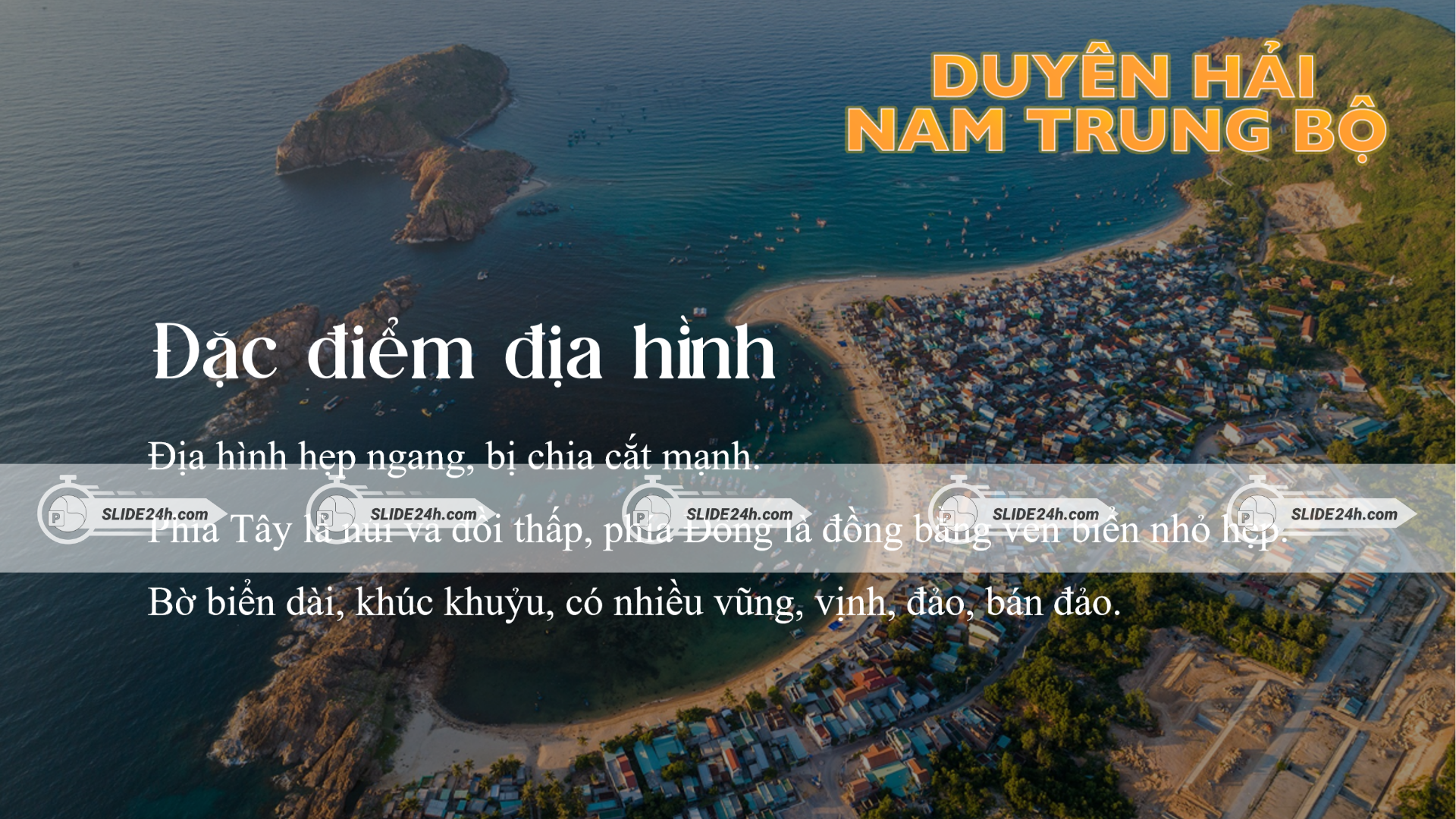 đặc điểm địa hình