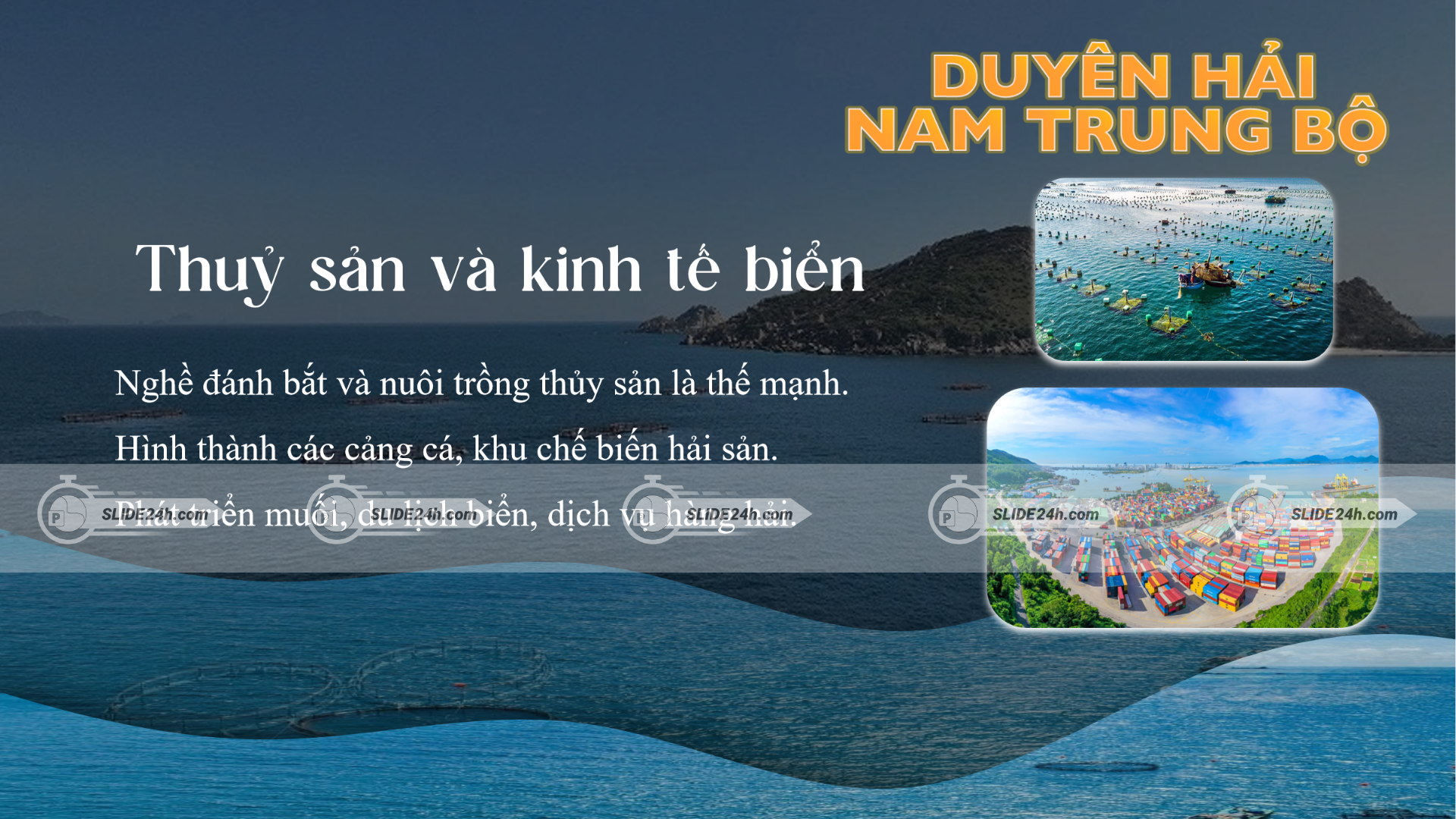 thủy sản và kinh tế biển