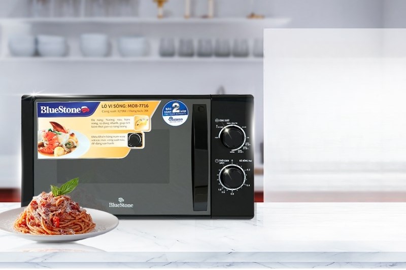 Lò vi sóng có nướng BlueStone MOB-7716 20 lít