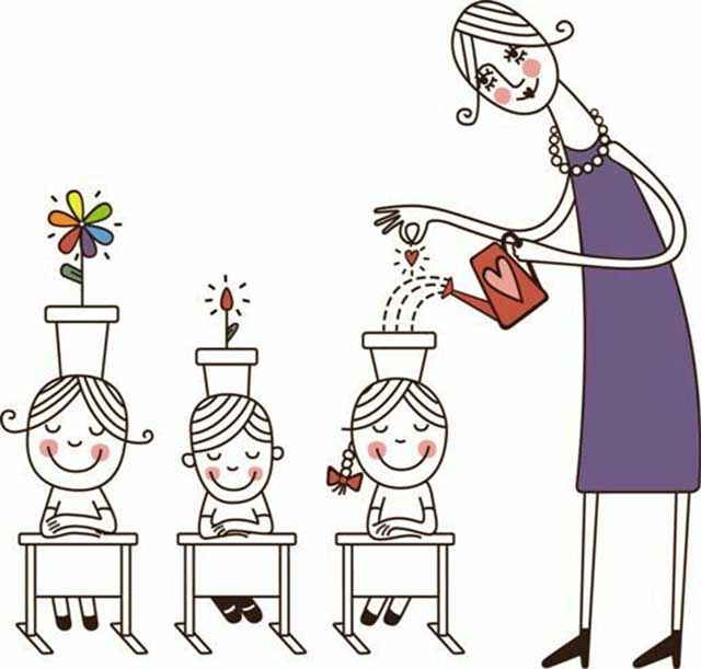 loi chia tay cua co giao voi hoc sinh mam non