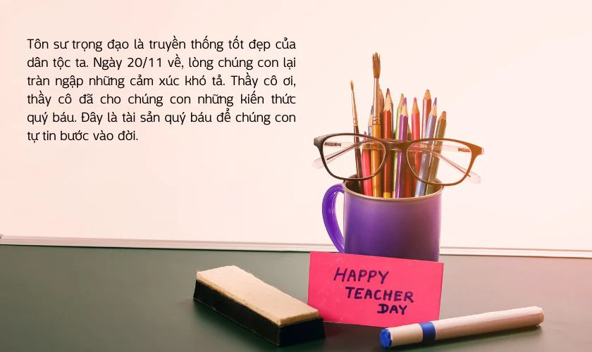 Lời ngỏ chủ đề Tôn sư trọng đạo