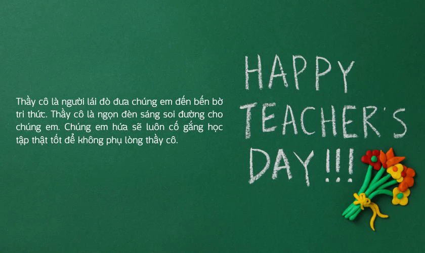 Lời ngỏ 20/11 ngắn gọn và ý nghĩa