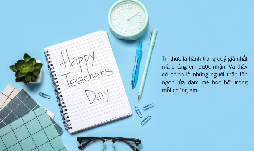 Lời ngỏ báo tường 20/11 tựa Cánh buồm tri thức