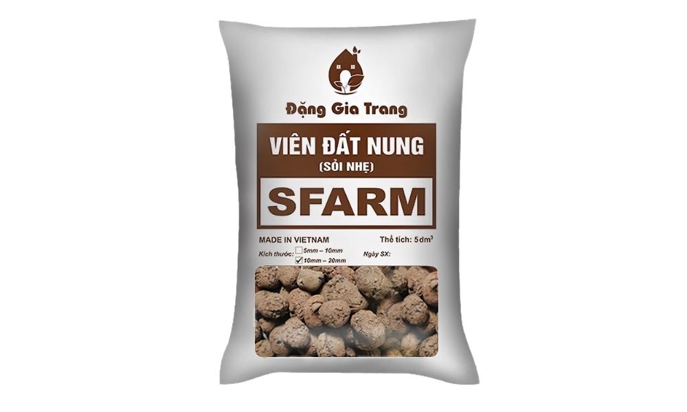 Đất sét trồng cây dạng viên SFARM