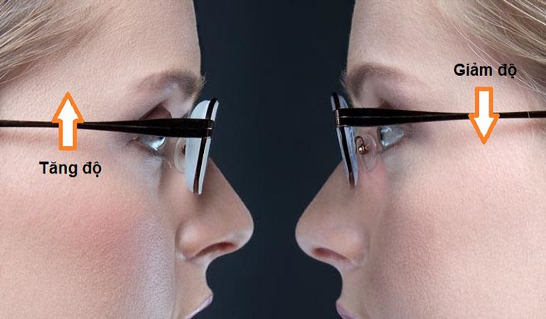 Đeo kính không đúng độ gây cận thị nặng