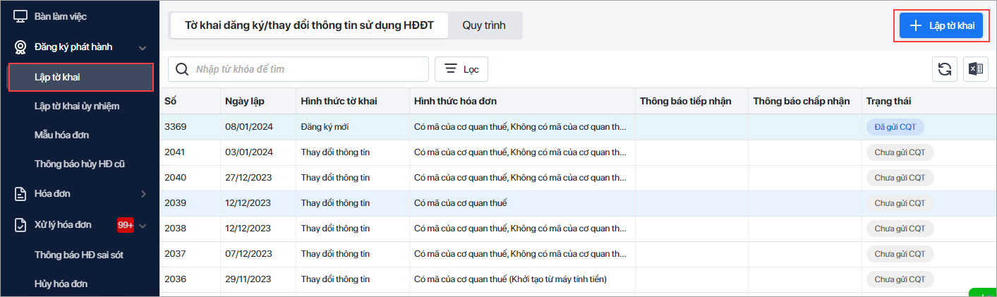 lập tờ khai phiếu xuất kho kiêm vận chuyển hàng hóa nội bộ