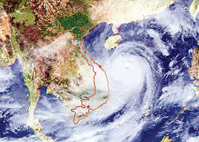 mua kho o cac tinh ven bien cuc nam trung bo keo dai nhat ca nuoc chu yeu la do