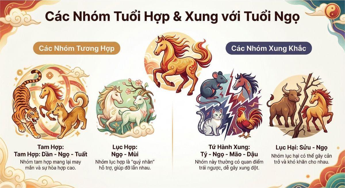 Biểu tượng năm Bính Ngọ 2026 mang năng lượng Hỏa