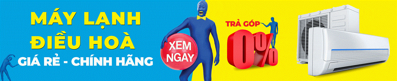 Banner quảng cáo máy lạnh Điện Máy XANH